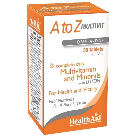 Healthaid A to Z Multivit Tablets 30's