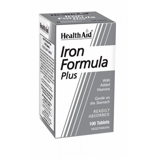 Healthaid Iron Formula Plus Tablets 100's