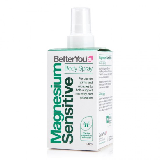 Better You Magnesium Body Spray 100ml Sensitive 