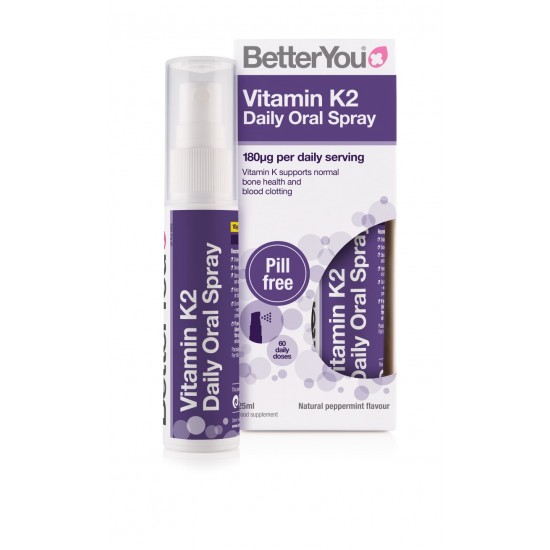 Better You Vitamin K2 Daily Oral Spray 25ml