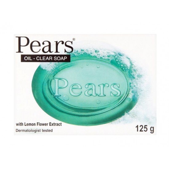 Pears Bar Soap 125g with Lemon (green)