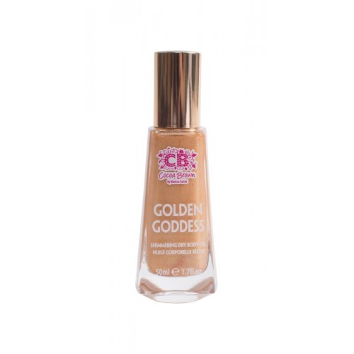 Cocoa Brown Self-Tanning Goddess Oil 50ml Golden (D)