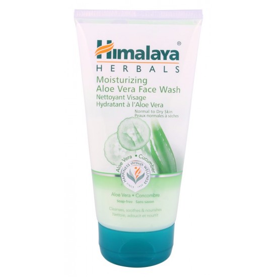 Himalaya Herbals Face Wash 150ml Moisturising Aloe Vera