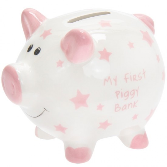 My First Piggy Bank Pink LP47380
