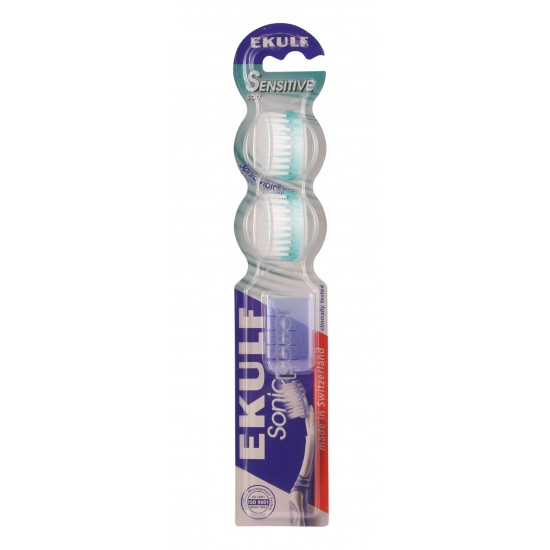 *DISCONTINUED*Ekulf Sonic Toothbrush Replacement Heads 2's