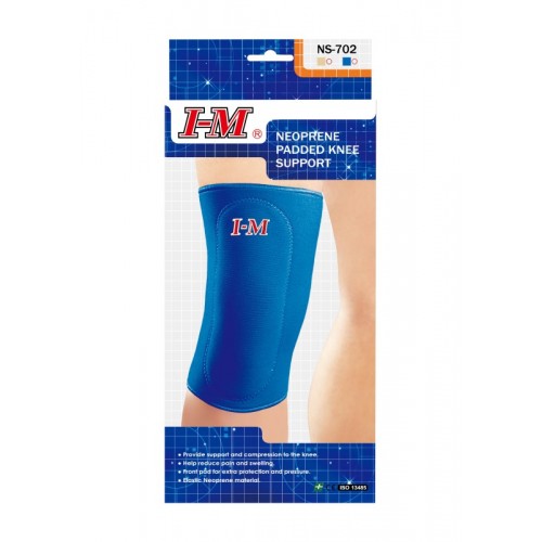 I-M Neoprene Padded Knee Support NS-702 Small (D)