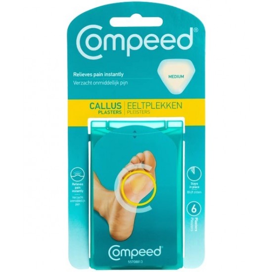 Compeed Plasters Callous Medium 6's