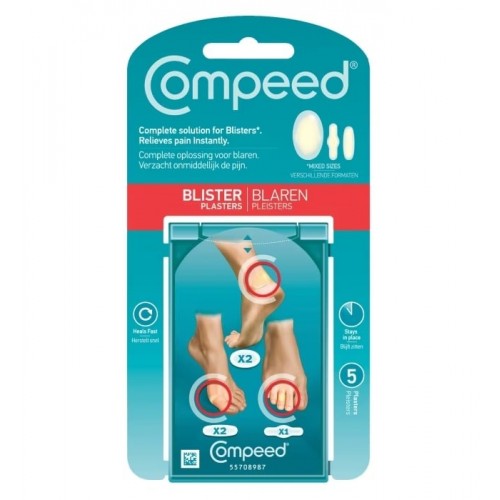 Compeed Plasters Blister Mixed 5's