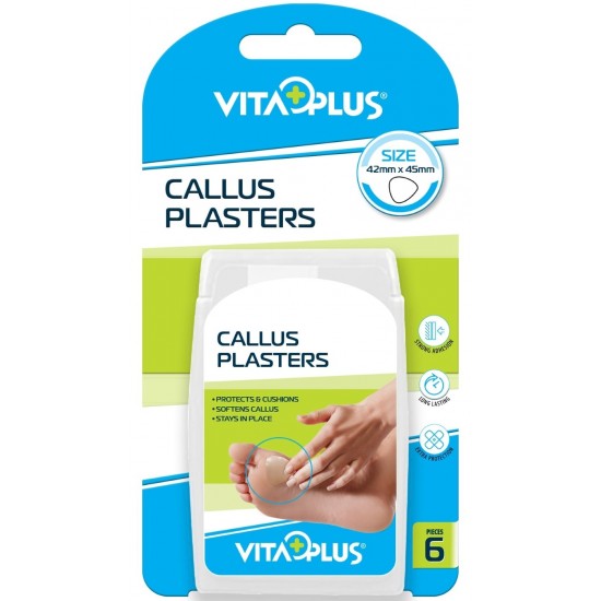 VitaPlus Hydrocolloid Plaster Callus 6's
