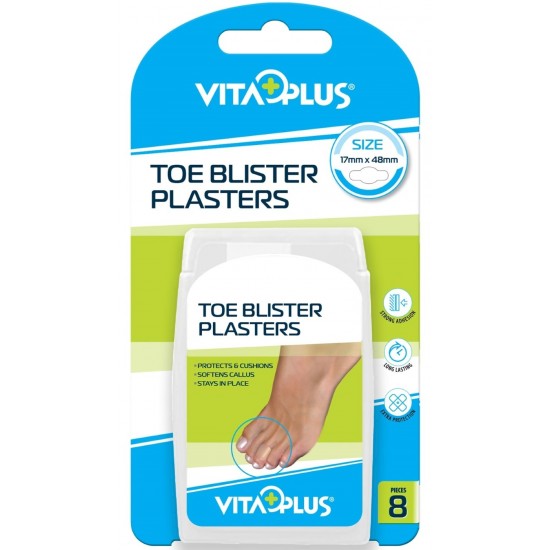 VitaPlus Hydrocolloid Plaster Blister Toe 8's