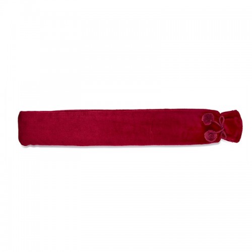 Warmies Rolled Long Hot Water Bottles Cranberry Fleece (D)