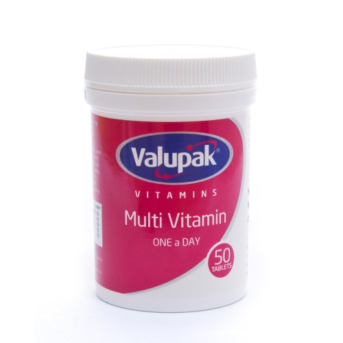 Valupak Vitamins Multi Vitamin Tablets 60's