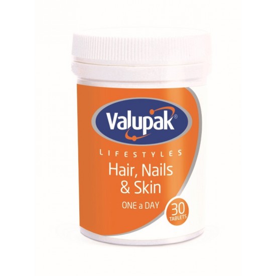 Valupak Lifestyles Hair, Nails & Skin Tablets 30's 