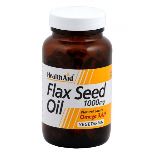 Healthaid Flax Seed Oil 1000mg Capsules 60's