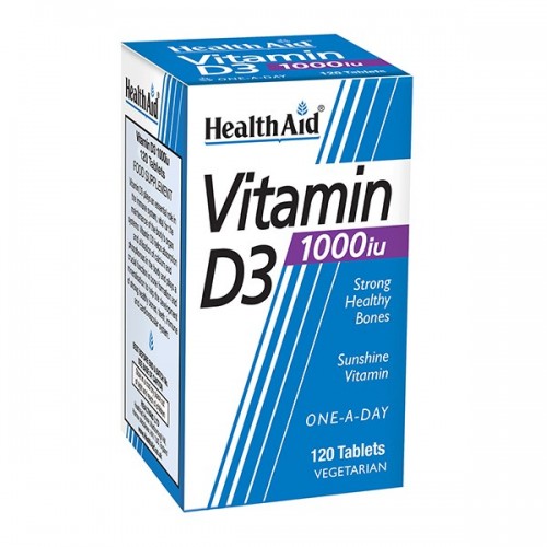 Healthaid Vitamin D3 1000iu Tablets 120's