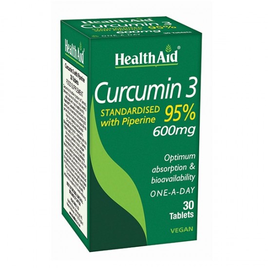 Healthaid Curcumin 3 600mg Tablets 30's*