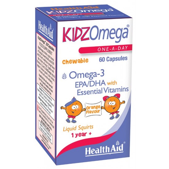 Healthaid Kidz Chewable Omega Capsules 60's