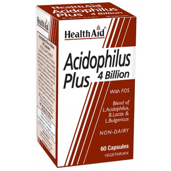 Healthaid Acidophilus Plus 4 Billion Capsules 60's