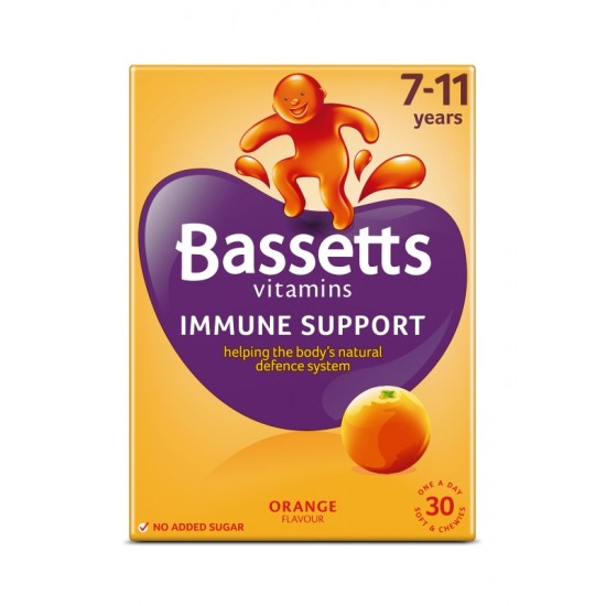 Bassetts Vitamins 30's - 7-11 Years Immune Support