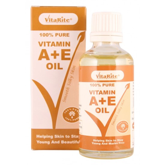 VitaRite 100% Pure Vitamin A+E Oil 50ml