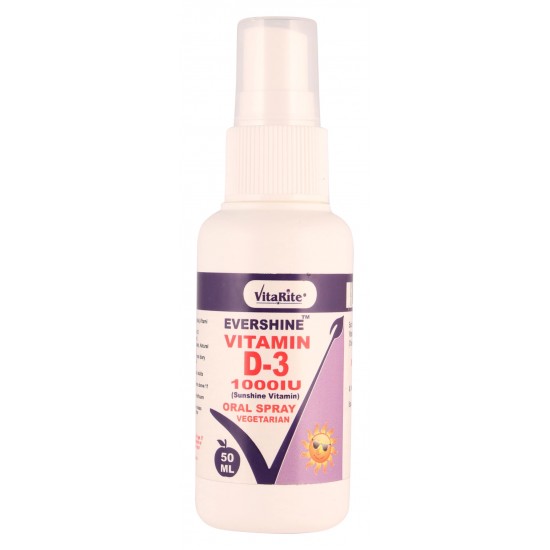 VitaRite Evershine Vitamin D3 1000iu Oral Spray 50ml