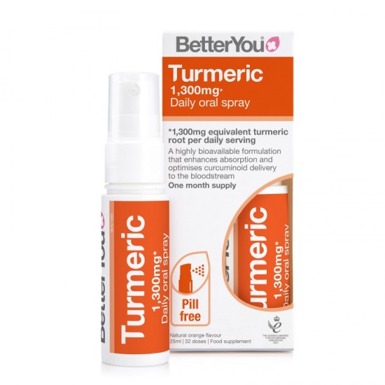 Better You Turmeric 1,300mg Daily Oral Spray 25ml