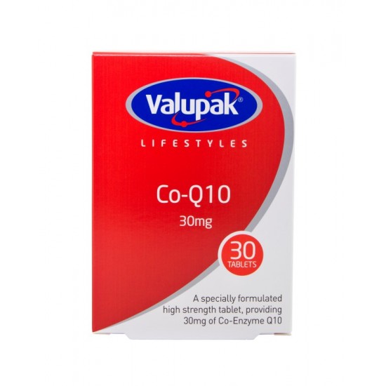 Valupak Lifestyles Co-Q010 30mg Tablets 30's