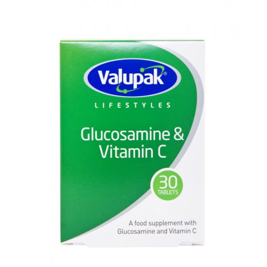** Valupak Lifestyles Glucosamine + Vitamin C Tablets 30's