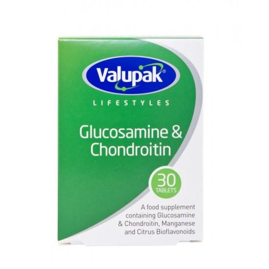 **Valupak Lifestyles Glucosamine + Chondroitin Tablets 30's