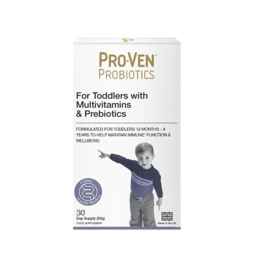 Pro-Ven Biotics For Toddlers with Multivitamins & Prebiotics 30 Day Supply (60g)