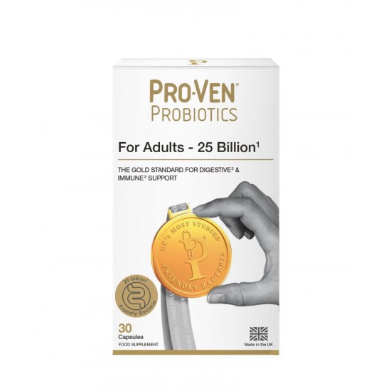 Pro-Ven Probiotics for Adults - 25 Billion Capsules 30's