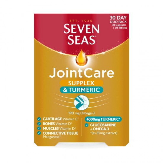 Seven Seas Joint Care Supplex & Turmeric Capsules 30 + Tablets 30
