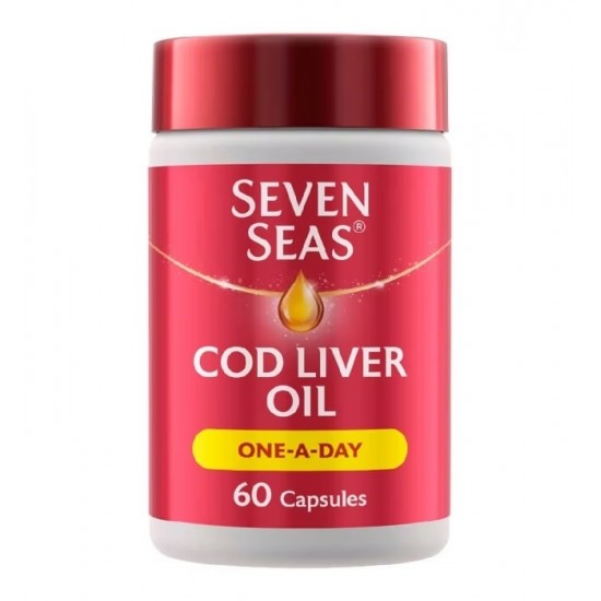Seven Seas Cod Liver Oil Capsules 60's