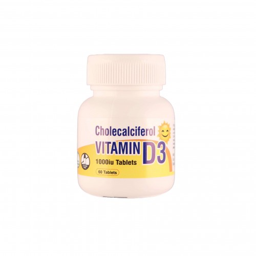 Cholecalciferol Vitamin D3 1000iu Tablets 60's