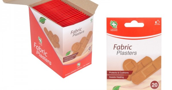 A&E Assorted Plasters 20's Fabric (AE5) - Wholesale Supplier to the ...