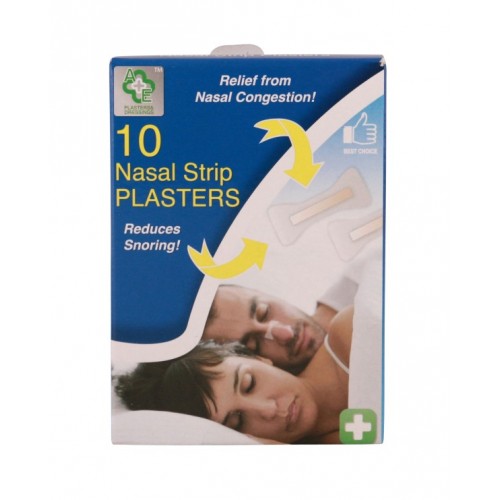A&E Plasters 10's Nasal Strip (AE35)