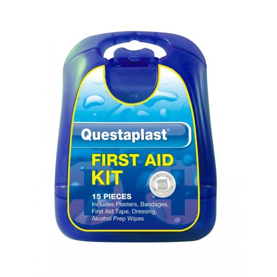Questaplast First Aid Kit 15 Piece