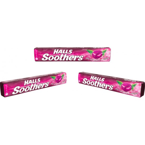Halls Soothers Blackcurrant
