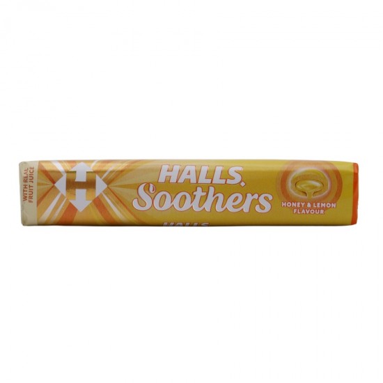 Halls Soothers Honey & Lemon