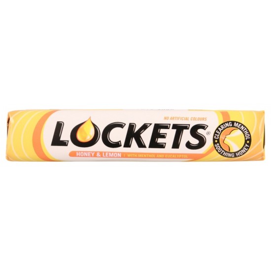 Lockets 41g Honey & Lemon