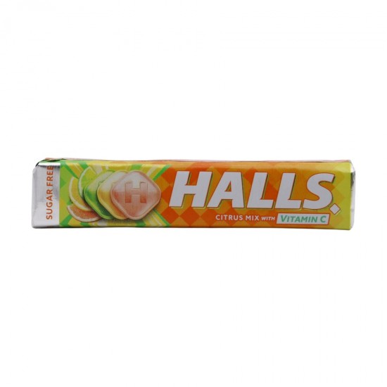 Halls Mentholyptus Sugar Free Assorted Citrus