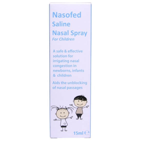 Nasofed Saline Nasal Spray 15ml Children 