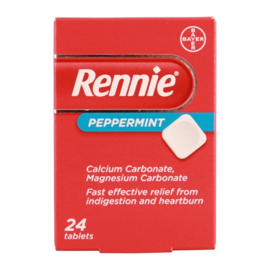 Rennies Tablets 24's Peppermint