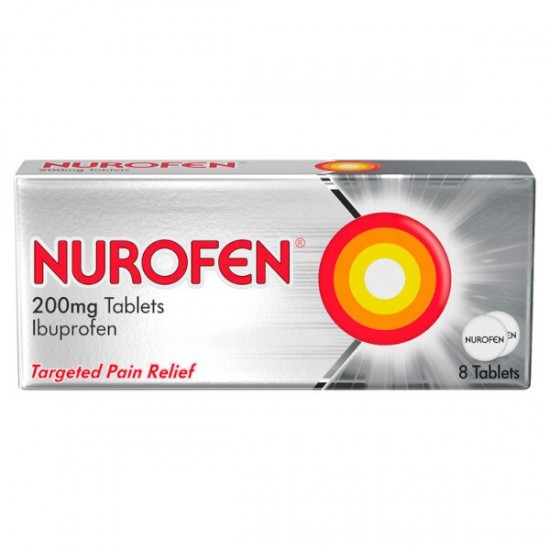 Nurofen Tablets 200mg 8's
