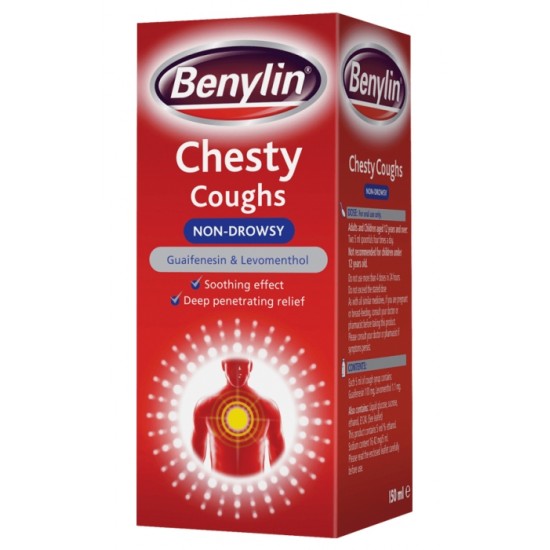 Benylin Adult Chesty Cough Syrup 150ml