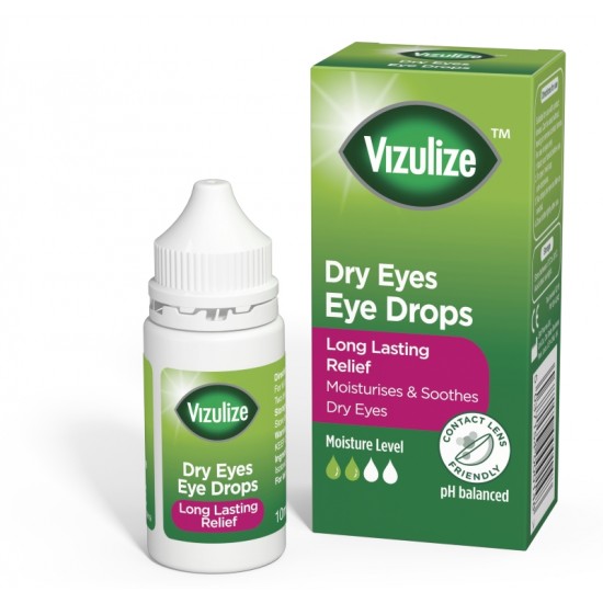 Vizulize Dry Eyes Eye Drops 10ml