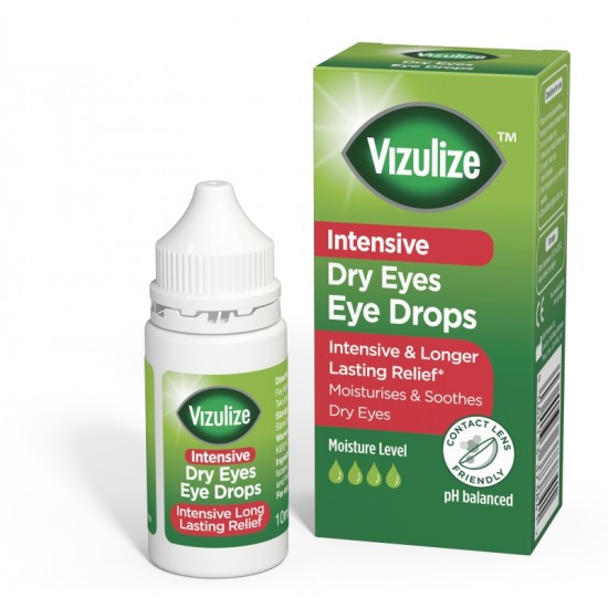 Vizulize Intensive Dry Eyes Eye Drops 10ml