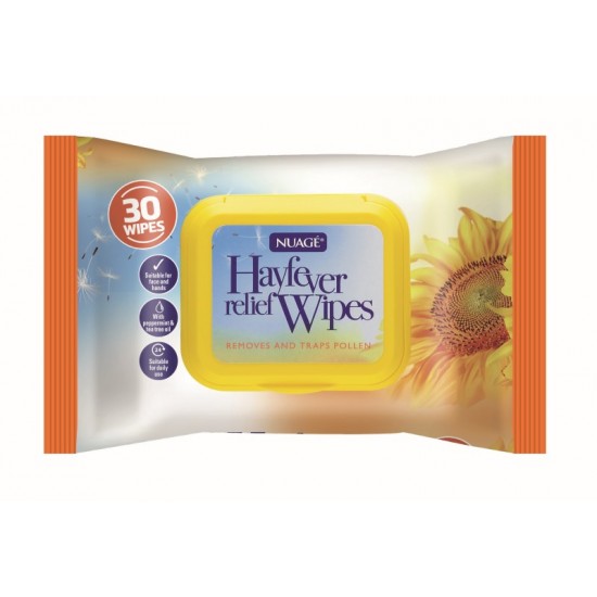 Nuage Hayfever Wipes