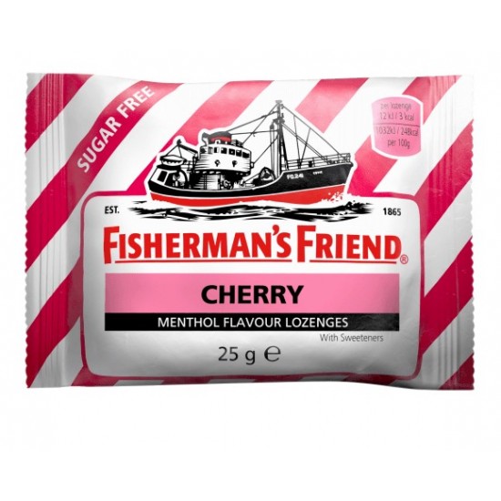 Fisherman's Friend Lozenges 25g Cherry Sugar Free