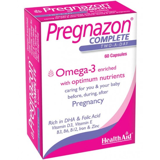 Healthaid Pregnazon Complete Capsules 60's